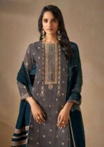 My Fashion Road Omtex Kivira Digital Prints Jacquard Silk Suit | 8401-B My Fashion Road Omtex Kivira Digital Prints Jacquard Silk Suit | 8401-B
