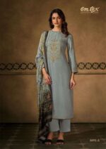 My Fashion Road Omtex Mia Digital Printed Fancy Silk Latest Suit | 8491-A