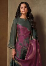 My Fashion Road Omtex Meyza Designer Silk Exclusive Latest Ladies Suit | 8471-C
