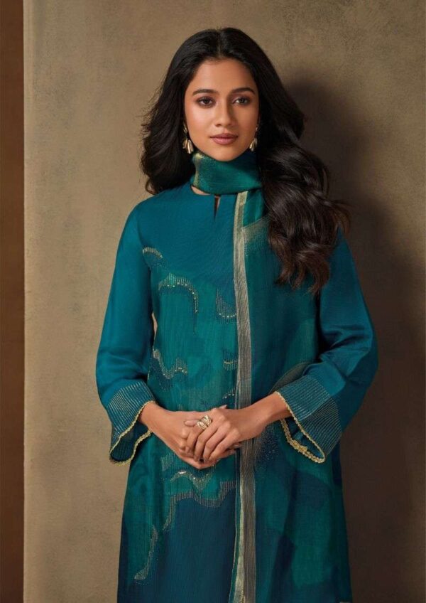 My Fashion Road Omtex Meyza Designer Silk Exclusive Latest Ladies Suit | 8471-A