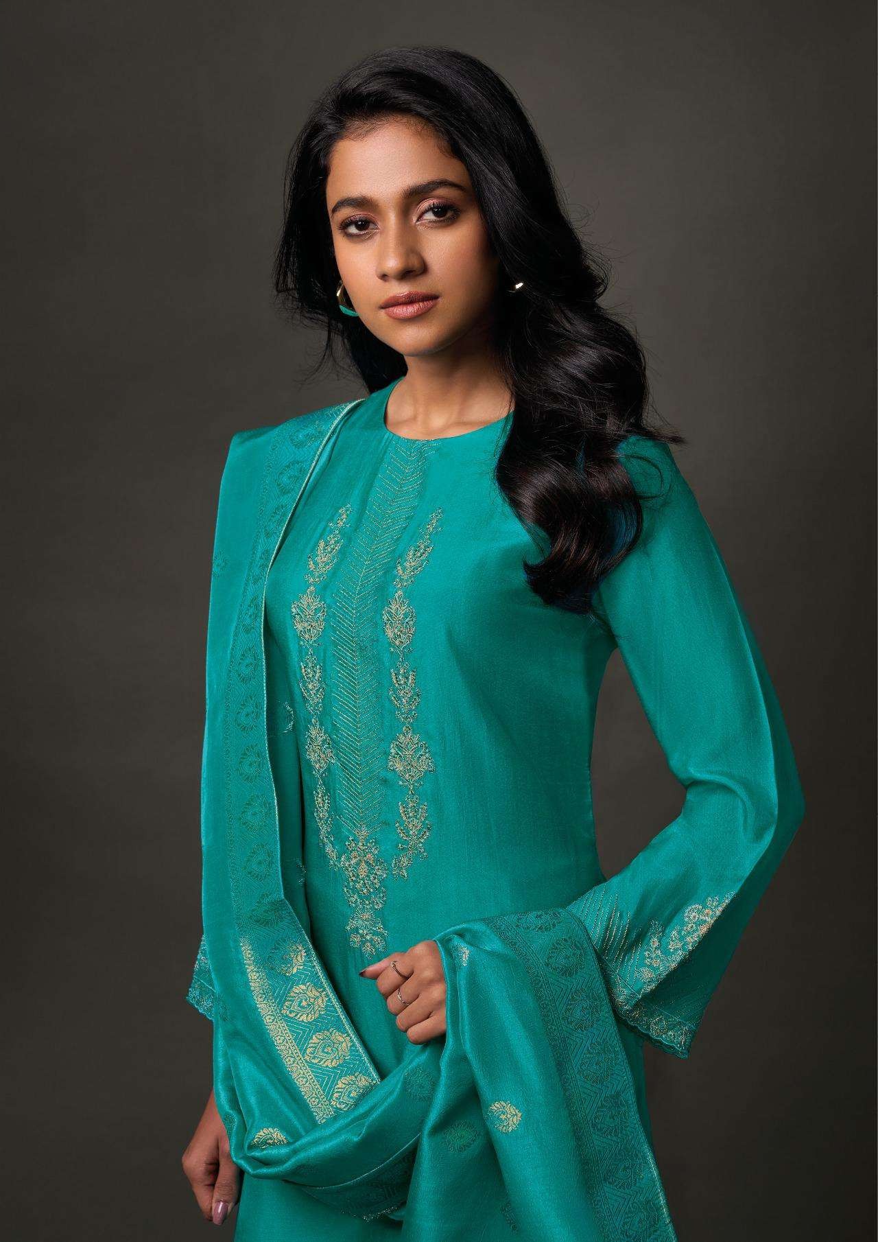 My Fashion Road Omtex Vaishori Exclusive Designer Silk Latest Suit | 8151-C My Fashion Road Omtex Vaishori Exclusive Designer Silk Latest Suit | 8151-C