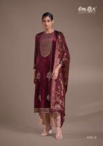 My Fashion Road Omtex Ritha Vol 24 Wedding Wear Velvet Designer Suit | 8701-D My Fashion Road Omtex Ritha Vol 24 Wedding Wear Velvet Designer Suit | 8701-D