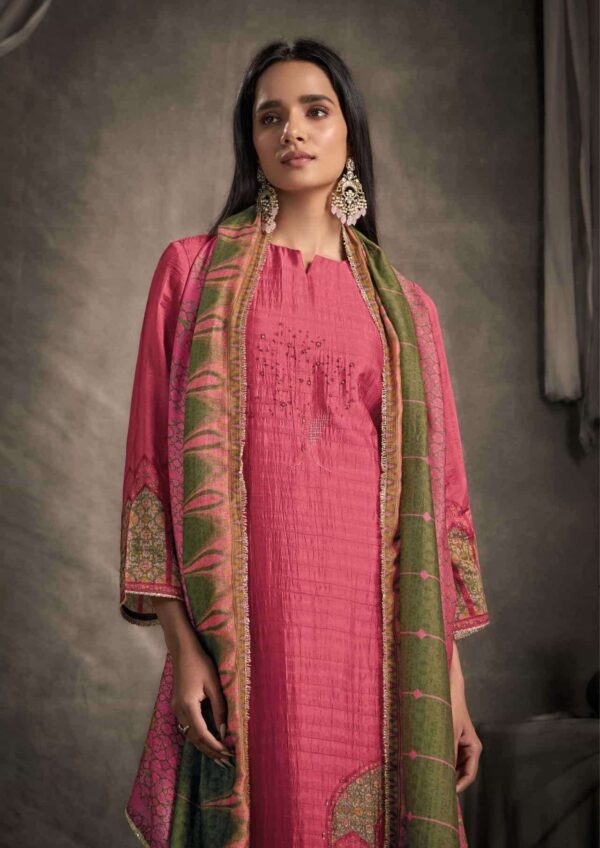 My Fashion Road Omtex Mithila Digital Print Fancy Silk Exclusive Ladies Suit | 8271-A
