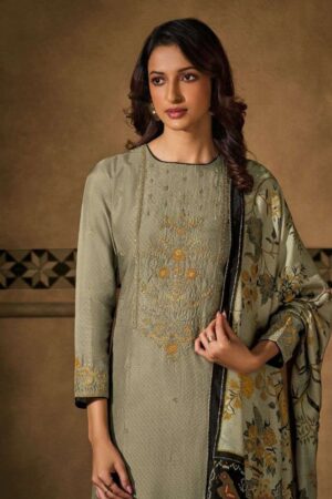My Fashion Road Omtex Mia Digital Printed Fancy Silk Latest Suit | 8491-B