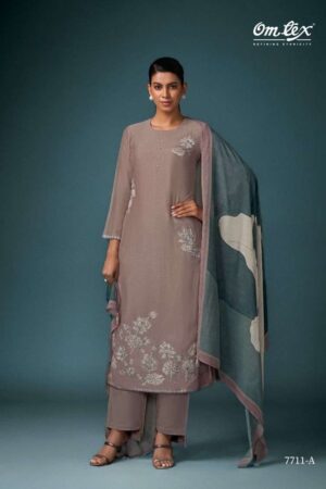 My Fashion Road Omtex Fashion Icon Exclusive Fancy Latest Ladies Suit | 7711-A