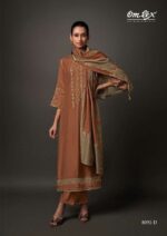 My Fashion Road Omtex Jinisha Exclusive Fancy Silk Latest Suit | 8091-D