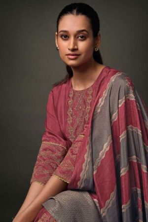 My Fashion Road Omtex Jinisha Exclusive Fancy Silk Latest Suit | 8091-A