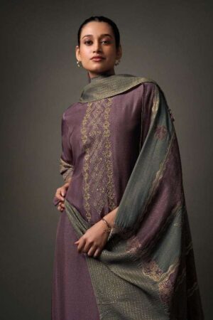 My Fashion Road Omtex Jinisha Exclusive Fancy Silk Latest Suit | 8091-C