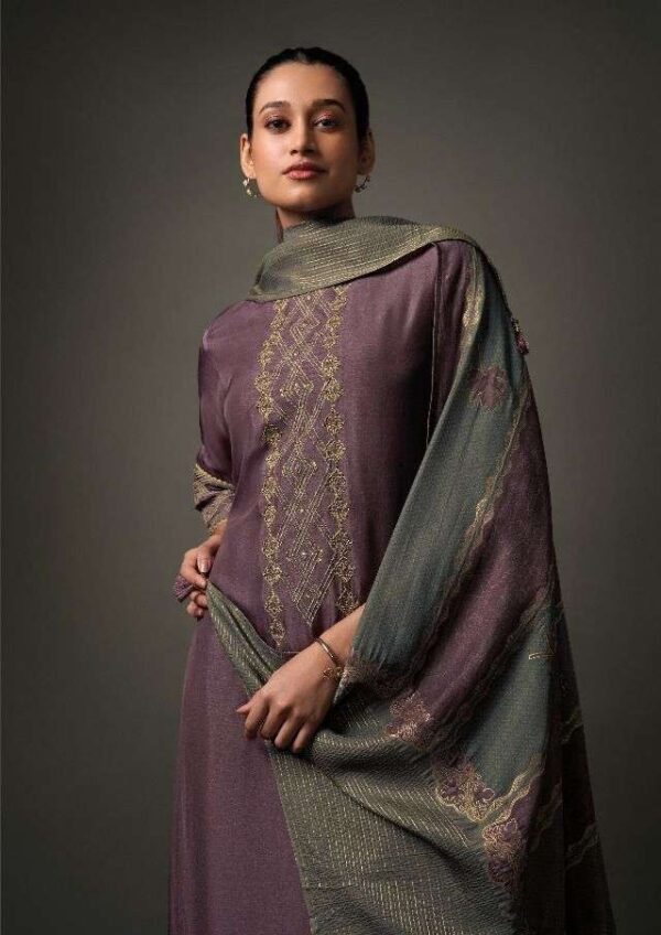 My Fashion Road Omtex Jinisha Exclusive Fancy Silk Latest Suit | 8091-C