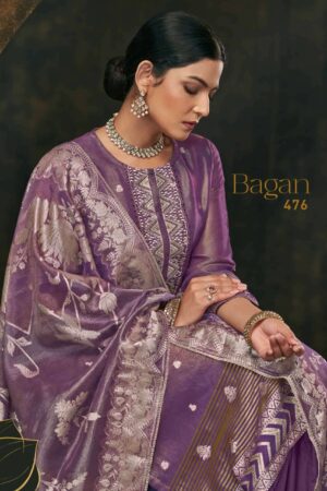 My Fashion Road Sahiba Bagan Partywear Style Designer Dress – 476