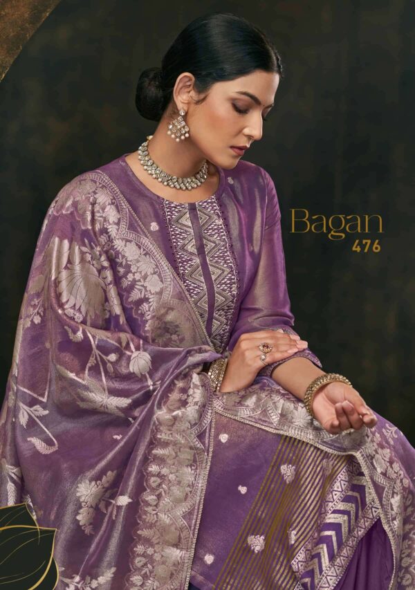 My Fashion Road Sahiba Bagan Partywear Style Designer Dress – 476
