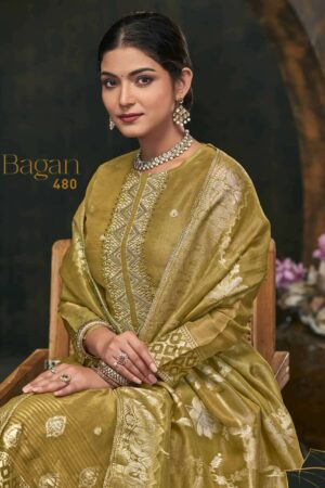 My Fashion Road Sahiba Bagan Partywear Style Designer Dress – 480