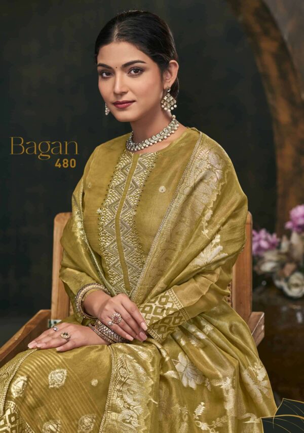 My Fashion Road Sahiba Bagan Partywear Style Designer Dress – 480