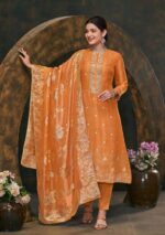 My Fashion Road Sahiba Bagan Partywear Style Designer Dress – 450