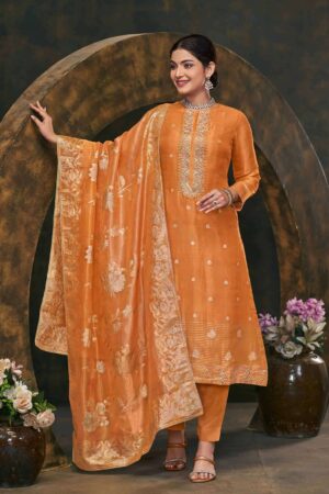 My Fashion Road Sahiba Bagan Partywear Style Designer Dress – 450