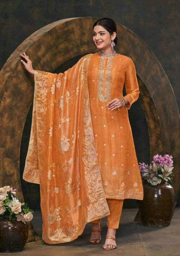 My Fashion Road Sahiba Bagan Partywear Style Designer Dress – 450