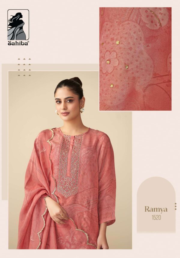 My Fashion Road Sahiba Ramya Designer Exclusive Ladies Suit – 1520