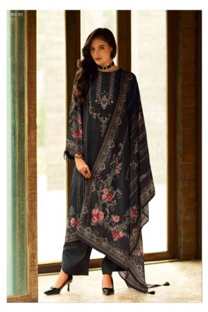My Fashion Road Varsha Mizh Designer Muslin Suit | MZ – 02