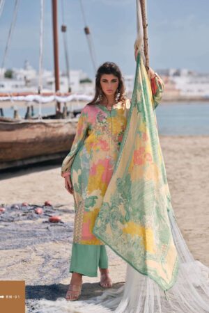 My Fashion Road Varsha Roshnika Fancy Ladies Wear Latest Cotton Suit | RN-01