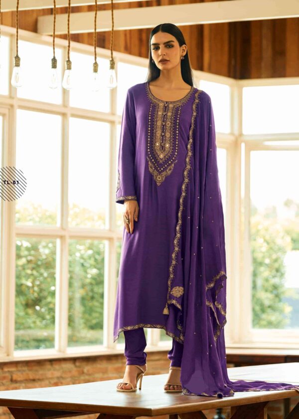 My Fashion Road Varsha Tilla Vol 2 Exclusive Designer Muslin Latest Suit | TL – 01