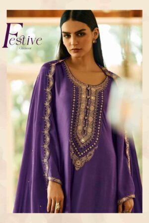 My Fashion Road Varsha Tilla Vol 2 Exclusive Designer Muslin Latest Suit | TL – 01