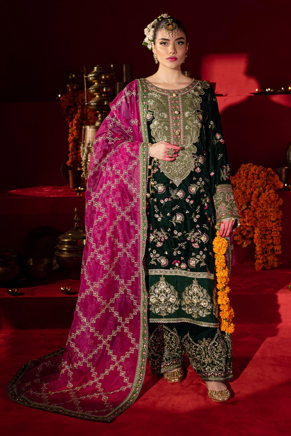 My Fashion Road Maya by Nureh Latest Velvet Unstitched Collection 2025 || NW-88 My Fashion Road Maya by Nureh Latest Velvet Unstitched Collection 2025 || NW-88