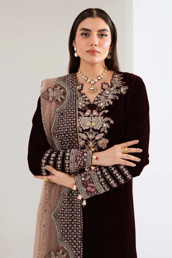 My Fashion Road Maya by Nureh Latest Velvet Unstitched Collection 2025 || NW-110 My Fashion Road Maya by Nureh Latest Velvet Unstitched Collection 2025 || NW-110