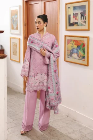 My Fashion Road Qprints By Qalamkar Unstitched Collection 2025 QLM25PW || QW-03 A Elvira