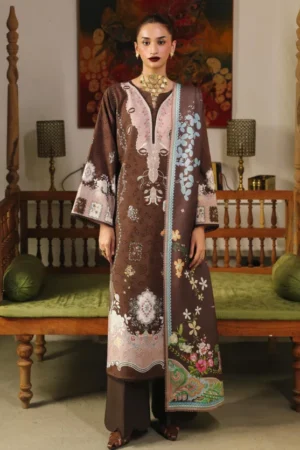 My Fashion Road Qprints By Qalamkar Unstitched Collection 2025 QLM25PW || QW-09 B Rabella