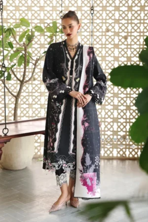 My Fashion Road Qprints By Qalamkar Unstitched Collection 2025 QLM25PW || QW-01 A Tyana