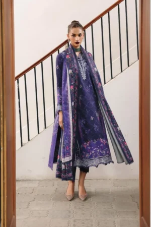 My Fashion Road Qprints By Qalamkar Unstitched Collection 2025 QLM25PW || QW-03B Vanna