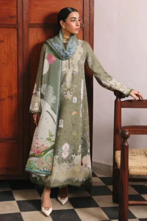 My Fashion Road Qprints By Qalamkar Unstitched Collection 2025 QLM25PW || QW-09 A Khanza