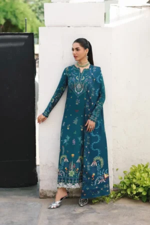 My Fashion Road Qprints By Qalamkar Unstitched Collection 2025 QLM25PW || QW-05 B Amiel