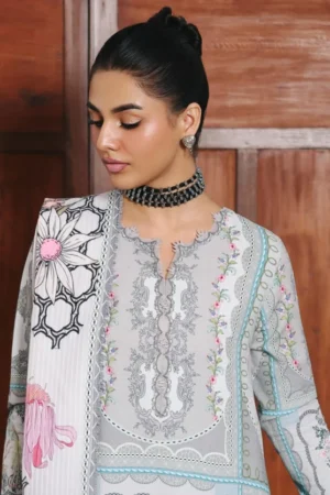 My Fashion Road Qprints By Qalamkar Unstitched Collection 2025 QLM25PW || QW-08 A Marla