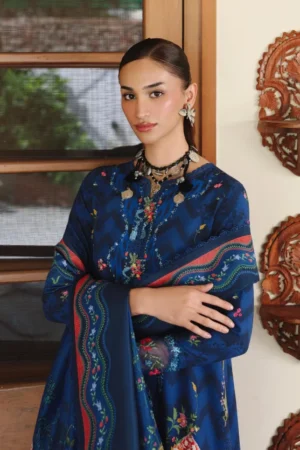 My Fashion Road Qprints By Qalamkar Unstitched Collection 2025 QLM25PW || QW-02 B Silas