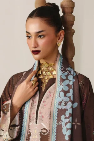 My Fashion Road Qprints By Qalamkar Unstitched Collection 2025 QLM25PW || QW-09 B Rabella