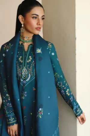 My Fashion Road Qprints By Qalamkar Unstitched Collection 2025 QLM25PW || QW-05 B Amiel