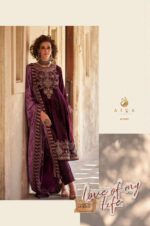 My Fashion Road Aiqa Forest Fantasy Exclusive Latest Designs Velvet Suit | A – 1602