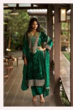 My Fashion Road Aiqa Qealiz Partywear Style Velvet Designer Suit | A – 2405
