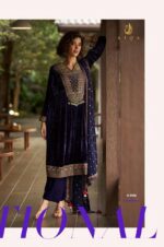 My Fashion Road Aiqa Qealiz Partywear Style Velvet Designer Suit | A – 2406
