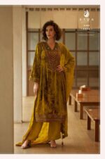 My Fashion Road Aiqa Qealiz Partywear Style Velvet Designer Suit | A – 2402