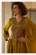 My Fashion Road Aiqa Qealiz Partywear Style Velvet Designer Suit | A – 2402