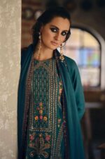 My Fashion Road Aiqa Rihana Pure Viscose Pashmina Latest Winter Suit | A – 2501