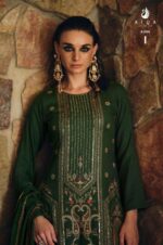 My Fashion Road Aiqa Rihana Pure Viscose Pashmina Latest Winter Suit | A – 2506