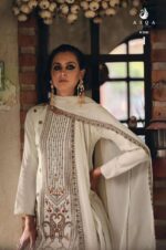 My Fashion Road Aiqa Rihana Pure Viscose Pashmina Latest Winter Suit | A – 2502