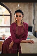 My Fashion Road Aiqa Rihana Pure Viscose Pashmina Latest Winter Suit | A – 2505