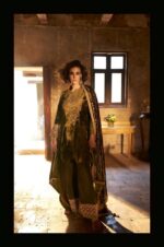 My Fashion Road Aiqa Shuijing Pure Viscose Velvet Designer Suit | A – 1906
