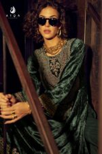 My Fashion Road Aiqa The Adams Partywear Style Designer Velvet Suit | A – 2106 My Fashion Road Aiqa The Adams Partywear Style Designer Velvet Suit | A – 2106