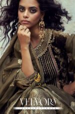 My Fashion Road Aiqa Velvora Designer Style Pure Viscose Velvet Suit | A – 2005
