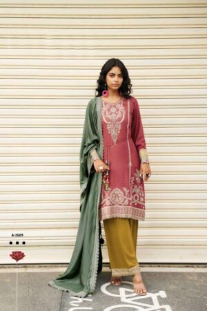 My Fashion Road Aiqa Weaves Exclusive Style Pashmina Latest Suit | A – 2509